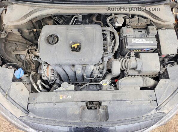 KMHD84LF8LU970107 2020 HYUNDAI ELANTRA Gray Rear interior view