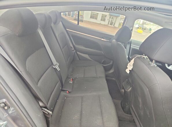 KMHD84LF8LU970107 2020 HYUNDAI ELANTRA Gray Rear seats view