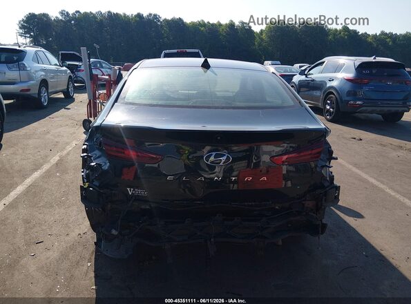 KMHD84LF8LU994178 2020 HYUNDAI ELANTRA Black Դիմացի տեսք