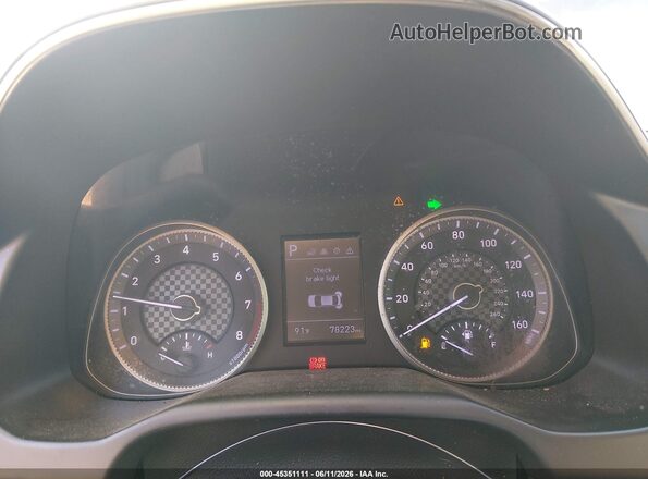 KMHD84LF8LU994178 2020 HYUNDAI ELANTRA Black Հետևի նստատեղերի տեսք
