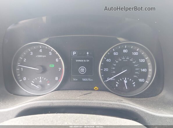 KMHD84LF9HU073479 2017 HYUNDAI ELANTRA Черный Вид задних сидений