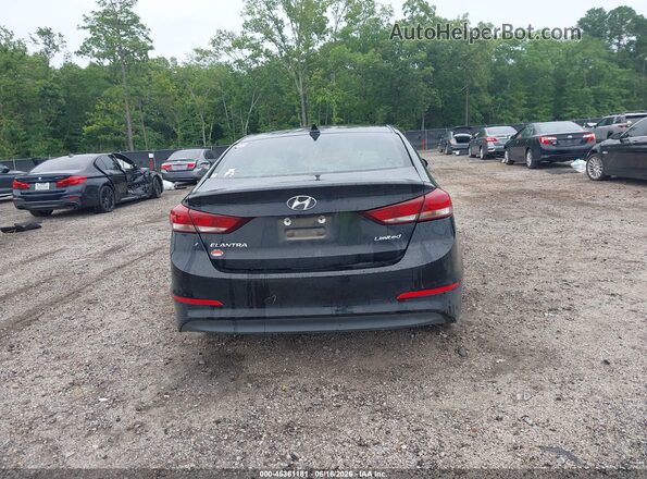KMHD84LF9HU073479 2017 HYUNDAI ELANTRA Черный 