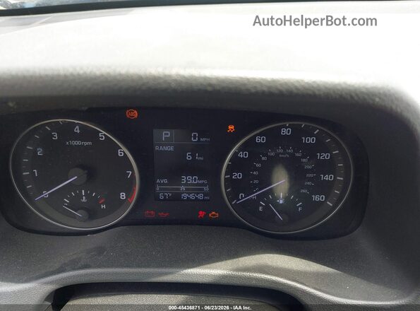 KMHD84LF9HU145085 2017 HYUNDAI ELANTRA Blue Rear seats view