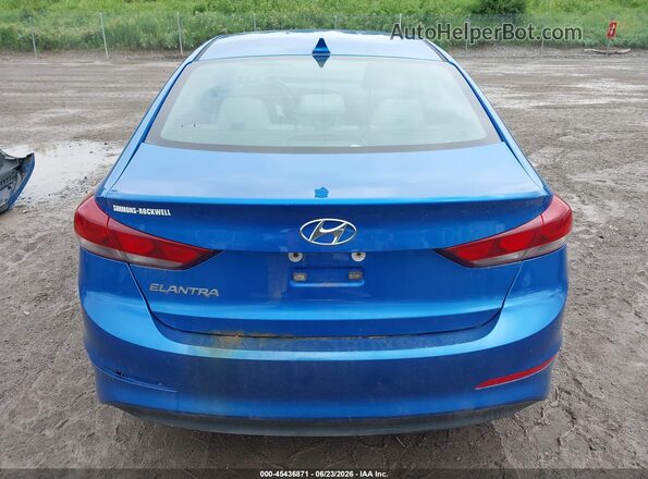KMHD84LF9HU145085 2017 HYUNDAI ELANTRA Blue 