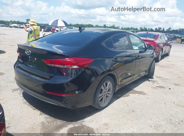 KMHD84LF9HU153784 2017 HYUNDAI ELANTRA Black Հետևի աջ