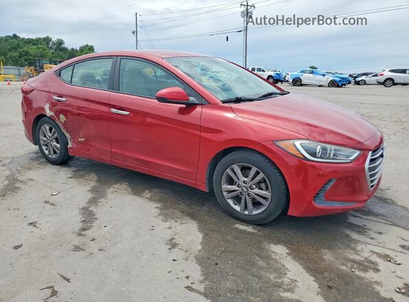 KMHD84LF9HU207231 2017 HYUNDAI ELANTRA Maroon Delantero derecho