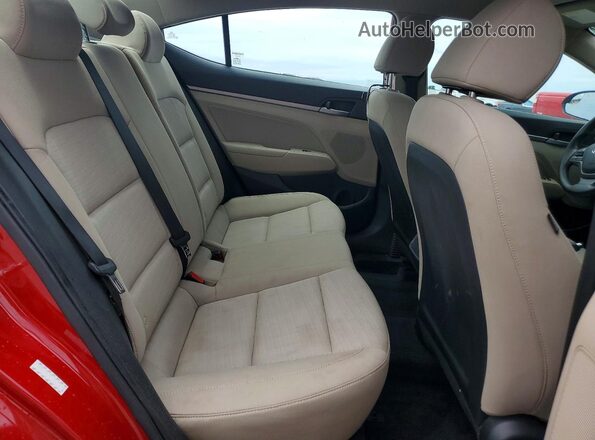 KMHD84LF9HU207231 2017 HYUNDAI ELANTRA Maroon Vista de los asientos traseros