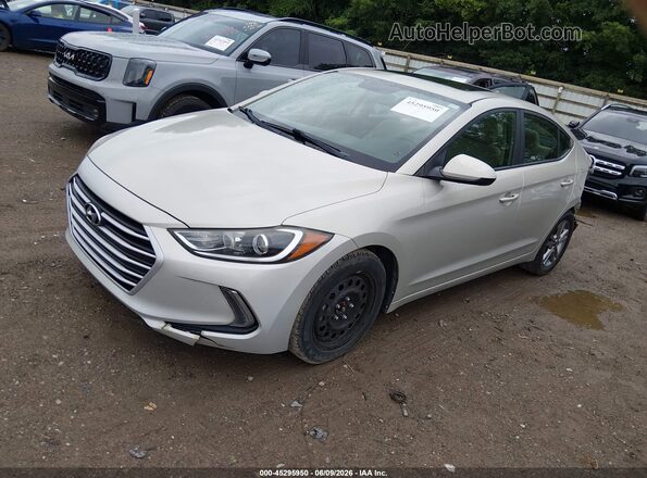 KMHD84LF9HU296430 2017 HYUNDAI ELANTRA Gold Առջևի ձախ երեք քառորդ տեսարան