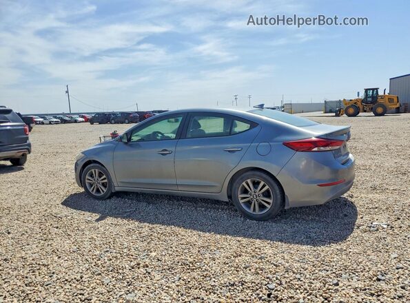 KMHD84LF9HU410006 2017 HYUNDAI ELANTRA Silver Հետևի ձախ
