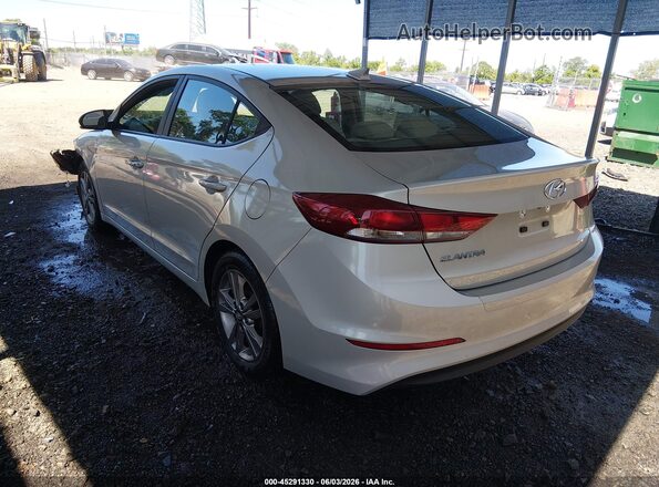 KMHD84LF9HU422902 2017 HYUNDAI ELANTRA Tan Rear left