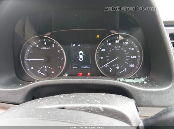 KMHD84LF9JU452438 2018 HYUNDAI ELANTRA Black Widok tylnych siedzeń