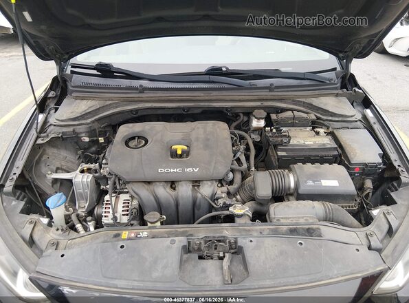 KMHD84LF9JU452438 2018 HYUNDAI ELANTRA Black Widok z tyłu