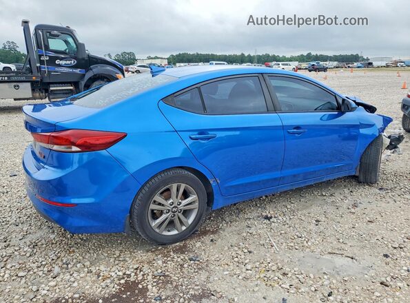 KMHD84LF9JU453265 2018 HYUNDAI ELANTRA Blue Հետևի աջ