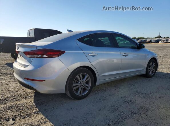KMHD84LF9JU461012 2018 HYUNDAI ELANTRA Silver Trasero derecho