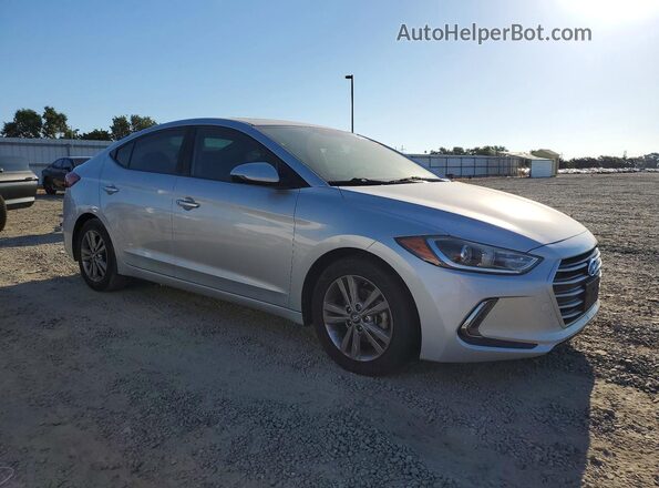 KMHD84LF9JU461012 2018 HYUNDAI ELANTRA Silver Delantero derecho