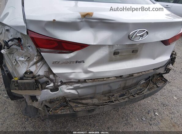KMHD84LF9JU467781 2018 HYUNDAI ELANTRA Silver Vista frontal