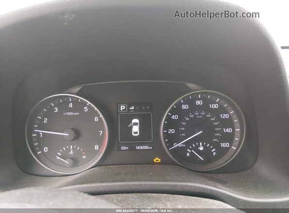 KMHD84LF9JU467781 2018 HYUNDAI ELANTRA Silver Vista de los asientos traseros