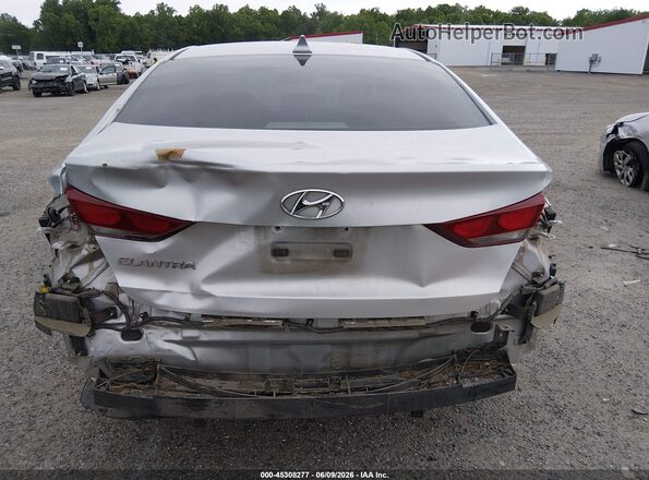 KMHD84LF9JU467781 2018 HYUNDAI ELANTRA Silver 