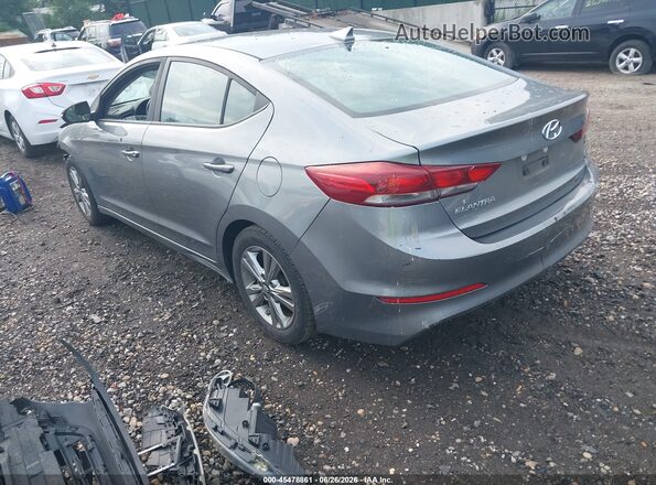 KMHD84LF9JU511889 2018 HYUNDAI ELANTRA Gray Trasero izquierdo