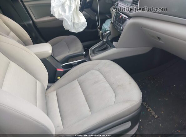 KMHD84LF9JU511889 2018 HYUNDAI ELANTRA Gray Vista interior delantera