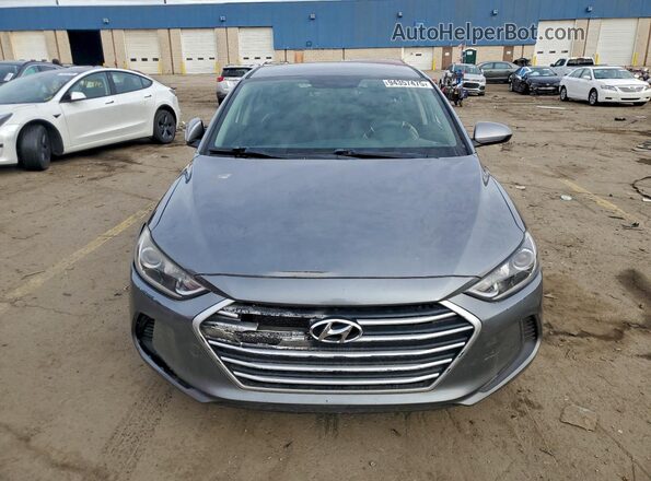 KMHD84LF9JU607831 2018 HYUNDAI ELANTRA Silver 
