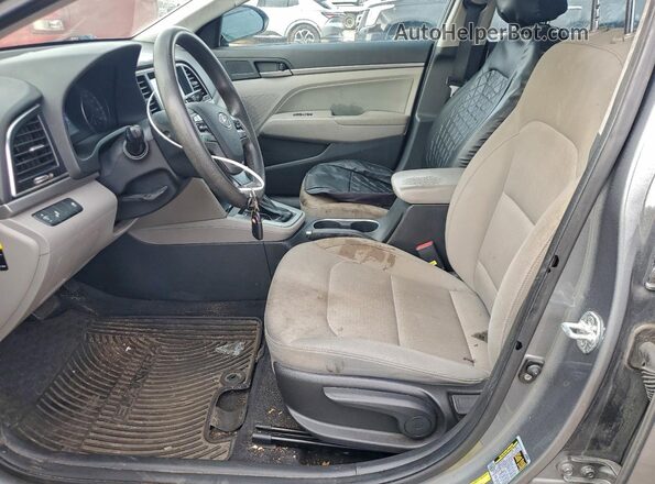 KMHD84LF9JU607831 2018 HYUNDAI ELANTRA Silver 