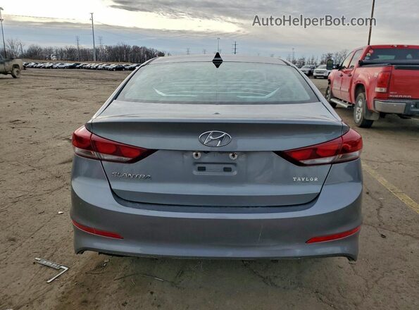 KMHD84LF9JU607831 2018 HYUNDAI ELANTRA Silver 