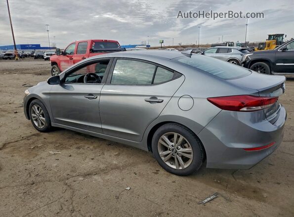 KMHD84LF9JU607831 2018 HYUNDAI ELANTRA Silver 