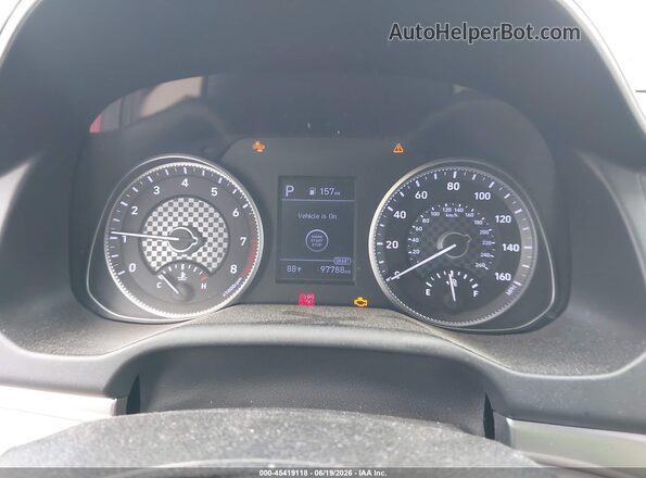 KMHD84LF9KU806606 2019 HYUNDAI ELANTRA Красный Вид задних сидений