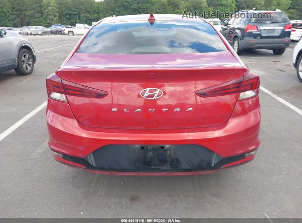 KMHD84LF9KU806606 2019 HYUNDAI ELANTRA Красный 