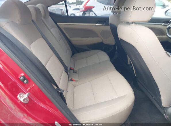 KMHD84LF9KU806606 2019 HYUNDAI ELANTRA Красный Вид наклейки с VIN-кодом