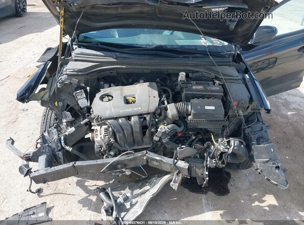 KMHD84LFXHU249875 2017 HYUNDAI ELANTRA Черный Вид сзади