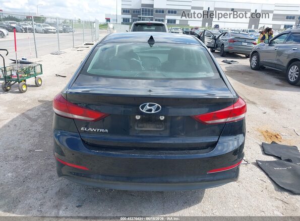KMHD84LFXHU249875 2017 HYUNDAI ELANTRA Черный 