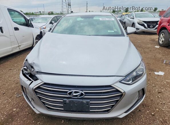 KMHD84LFXHU260133 2017 HYUNDAI ELANTRA Silver Vista frontal
