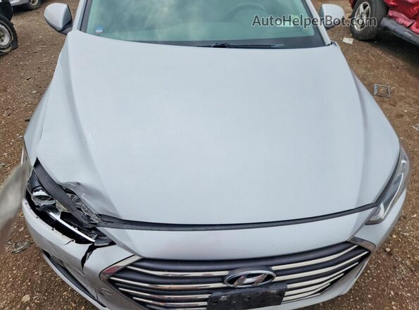 KMHD84LFXHU260133 2017 HYUNDAI ELANTRA Silver Vista interior trasera