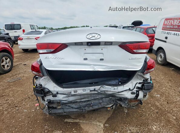 KMHD84LFXHU260133 2017 HYUNDAI ELANTRA Silver Vista trasera