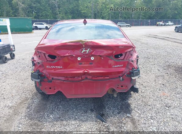 KMHD84LFXHU281953 2017 HYUNDAI ELANTRA Red 