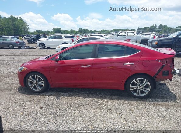 KMHD84LFXHU281953 2017 HYUNDAI ELANTRA Red 