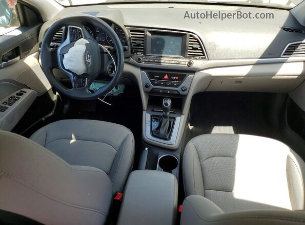 KMHD84LFXHU428174 2017 HYUNDAI ELANTRA Black Vista del salpicadero
