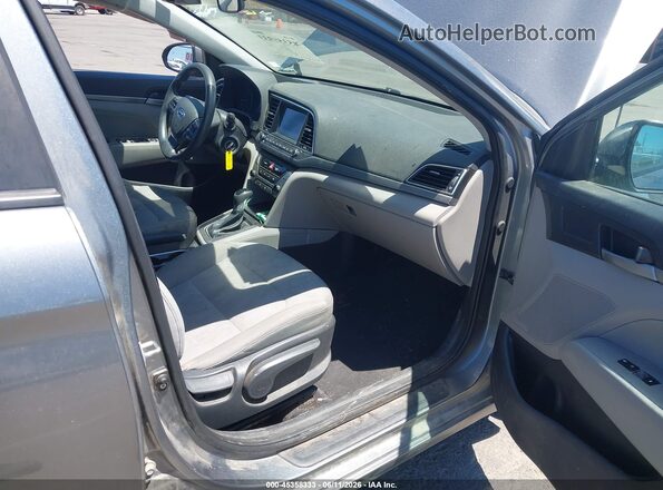 KMHD84LFXJU450097 2018 HYUNDAI ELANTRA Gray 