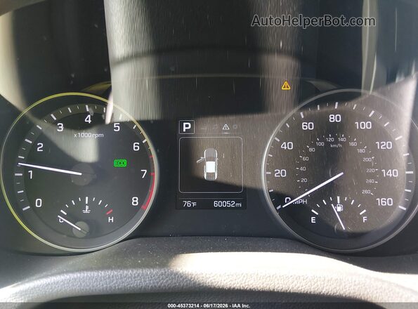 KMHD84LFXJU590005 2018 HYUNDAI ELANTRA Gray Հետևի նստատեղերի տեսք
