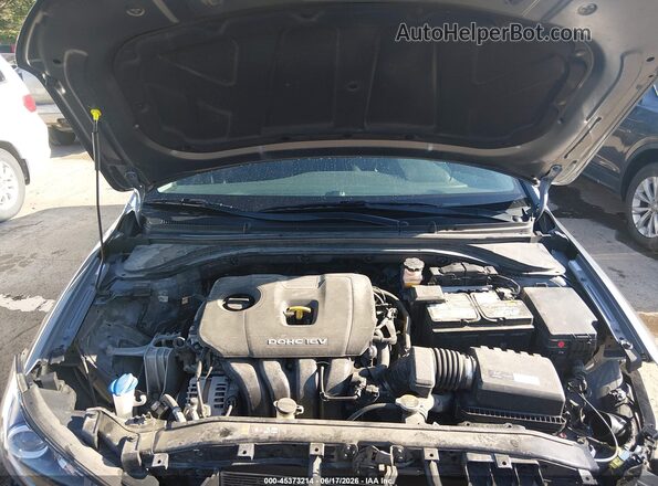 KMHD84LFXJU590005 2018 HYUNDAI ELANTRA Gray Հետևի տեսք