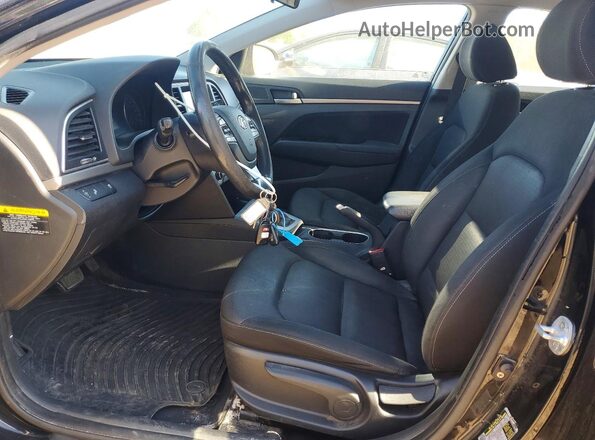 KMHD84LFXJU615727 2018 HYUNDAI ELANTRA Black 