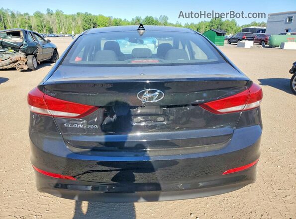 KMHD84LFXJU615727 2018 HYUNDAI ELANTRA Black 