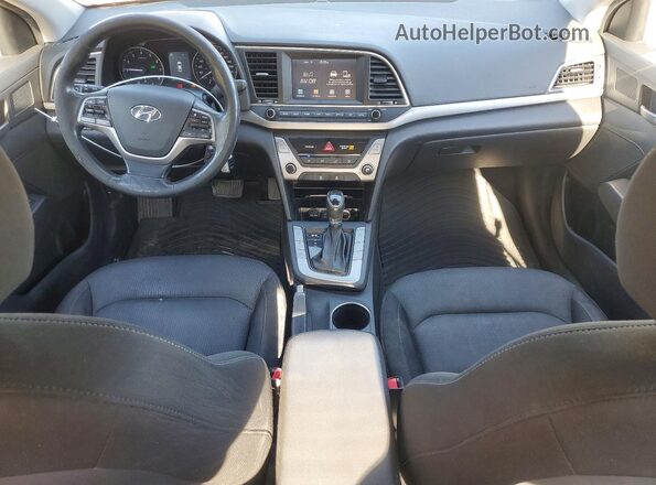 KMHD84LFXJU615727 2018 HYUNDAI ELANTRA Black 