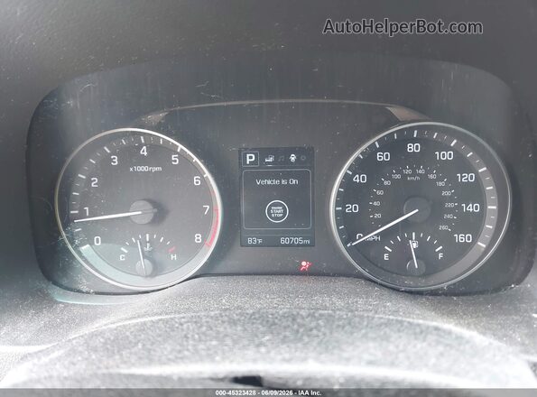 KMHD84LFXJU658237 2018 HYUNDAI ELANTRA Серый Вид задних сидений
