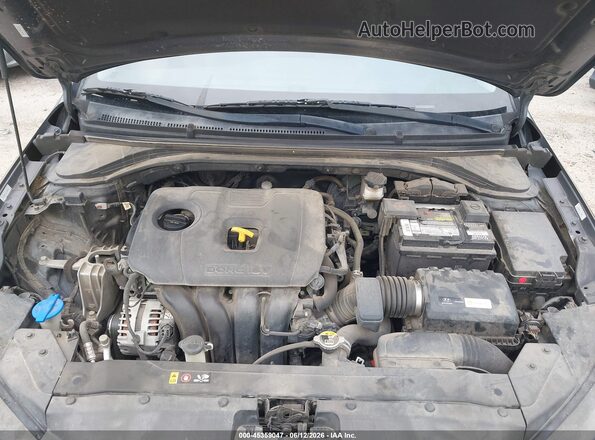 KMHD84LFXKU850632 2019 HYUNDAI ELANTRA Black უკანა ხედი