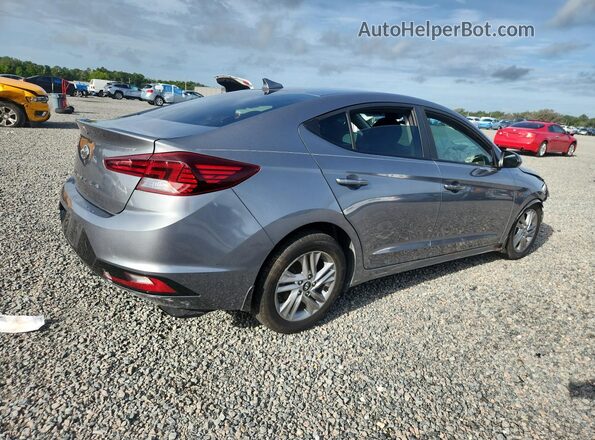 KMHD84LFXKU872646 2019 HYUNDAI ELANTRA Серый Задняя правая четверть
