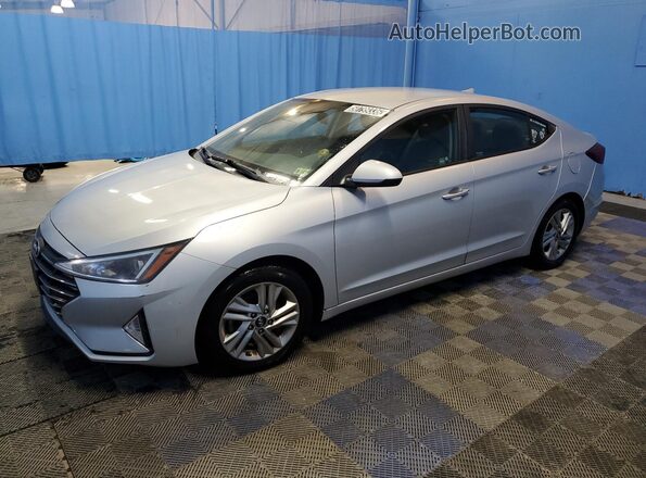 KMHD84LFXKU878978 2019 HYUNDAI ELANTRA Silver Widok wnętrza 360 stopni