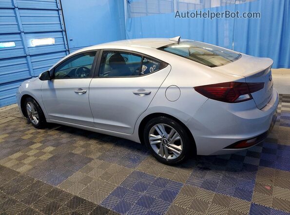 KMHD84LFXKU878978 2019 HYUNDAI ELANTRA Silver Tył lewy